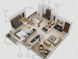 House Plans for 2 Bedroom Homes 2 Bedroom Apartment House Plans