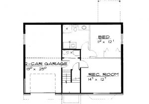 House Plans for 2 Bedroom Homes House Plan Two Bedroom Contemporary Square Feet Bedrooms