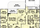 House Plans for 2400 Sq Ft European Style House Plan 4 Beds 3 Baths 2400 Sq Ft Plan