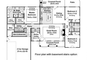 House Plans for 3 Bedroom 2.5 Bath Country Style House Plan 3 Beds 2 50 Baths 2000 Sq Ft