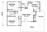 House Plans for 700 Sq Ft Cottage Style House Plan 2 Beds 1 Baths 700 Sq Ft Plan