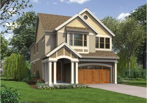 House Plans for A View Lot Laurelhurst Home Plan Narrow Lots House Plans for A View Lot Laurelhurst Home Plan Narrow Lots