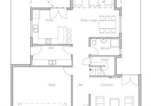 House Plans for Affordable Homes Affordable Home Plans Modern Affordable Home Plan Ch236