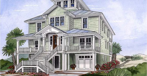 House Plans for Beach Houses Beach House Plan with Cupola 15033nc Architectural