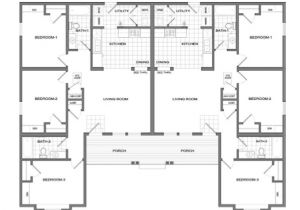 House Plans for Duplexes Three Bedroom 3 Bedroom Duplex House Images Savae org