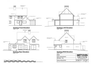 House Plans for Existing Homes Example Two Storey House Extension Plans Design 7