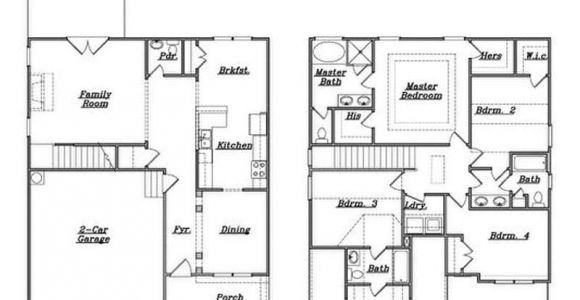 House Plans for Family Of 4 Family House Plans 4 Bedrooms Home Deco Plans