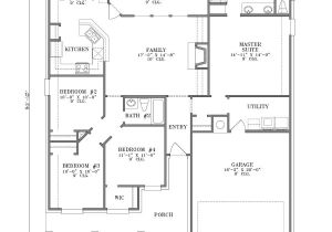 House Plans for Family Of 4 Single Story Open Floor Plans 16561 900 X 900 House