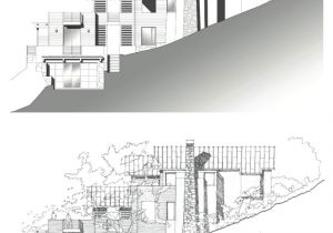 House Plans for Hillsides Hillside House by Sb Architects House Plans for Hillsides Hillside House by Sb Architects