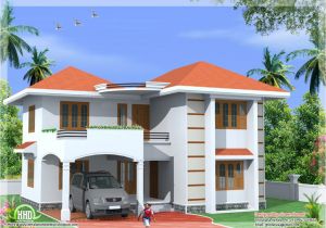 House Plans for Indian Homes Home Design Sqfeet Storey Home Design Indian House Plans