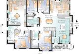 House Plans for Multigenerational Families Multi Family Plan W3043 Detail From Drummondhouseplans Com