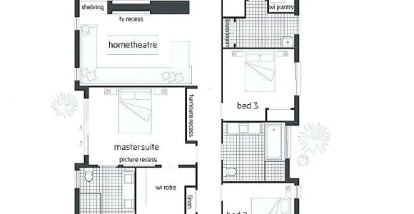 House Plans for Narrow City Lots Modern Narrow House Plans Jamiltmcginnis Co