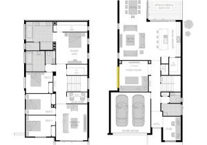 House Plans for Narrow Lots On Waterfront Beach House Plans Narrow Lot Plan Houses On Small Lots