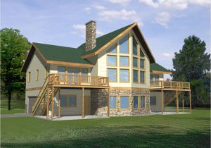 House Plans for Narrow Lots On Waterfront Waterfront Homes House Plans Waterfront House with Narrow