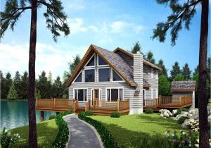 House Plans for Narrow Lots On Waterfront Waterfront Homes House Plans Waterfront House with Narrow