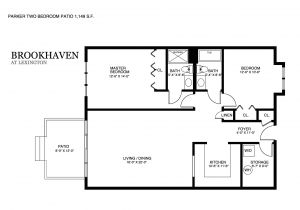 House Plans for Patio Homes Brookhaven Patio Home Floor Plans