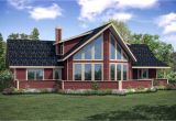 House Plans for Rear View Lots A Frame House Plans Alpenview 31 003 associated Designs