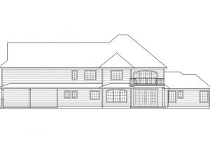 House Plans for Rear View Lots European House Plans Charlottesville 30 650 associated