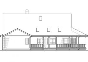 House Plans for Rear View Lots House Plans with Expansive Rear Views