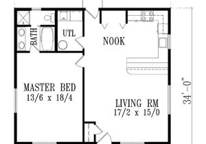 House Plans for Single Person Exceptional One Bedroom Home Plans 10 1 Bedroom House