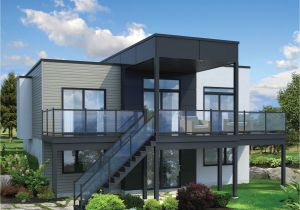 House Plans for Sloping Lots In the Rear Architectural Designs