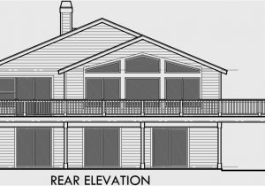House Plans for Sloping Lots In the Rear House Plans for Sloping Lots In the Rear