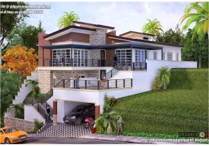 House Plans for Sloping Lots In the Rear Lake House Plans with Rear View Luxury astounding Sloped