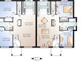 House Plans for Two Family Home Flexible Two Family House Plan 21244dr 1st Floor