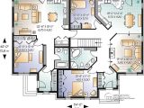 House Plans for Two Family Home Multi Family House Plan Multi Family Home Plans House