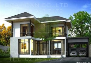 House Plans for Two Story Homes Modern Two Story House Plans
