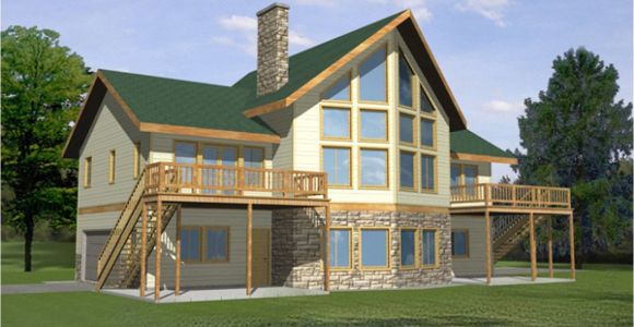 House Plans for Waterfront Homes Waterfront House with Narrow Lot Floor Plan Waterfront