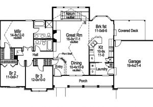 House Plans for Wide but Shallow Lots Foxridge Country Ranch Home Plan 007d 0136 House Plans