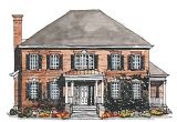House Plans Georgian Style Homes Georgian House Plan with 3380 Square Feet and 4 Bedrooms S