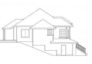 House Plans On Sloped Land Modern House Plans for Narrow Sloping Lots