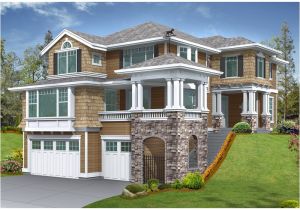 House Plans On Sloped Lot Gramercy Place Craftsman Home Plan 071d 0134 House Plans