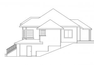 House Plans On Sloped Lot Sloping Lot House Plans