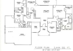 House Plans One Story 2500 Square Feet 2500 Sq Ft One Story Floor Plans 2 001 2 500 Sq Ft