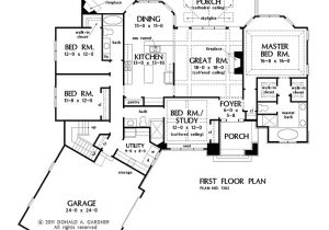 House Plans Open Floor Layout One Story One Story House Plans with Split Master and Open Concept