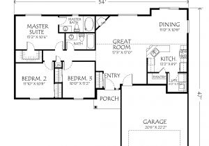 House Plans Open Floor Layout One Story Single Story Open Floor Plan Homes Lovely Single Story