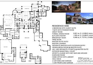 House Plans Over 10000 Sq Ft Floor Plans 7 501 Sq Ft to 10 000 Sq Ft