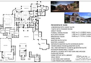 House Plans Over 10000 Square Feet Floor Plans 7 501 Sq Ft to 10 000 Sq Ft