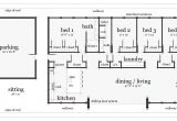 House Plans Rectangular Shape Simple Rectangle Shaped House Plans