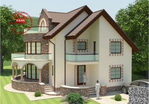House Plans Round Home Design Case Cu Balcon Rotund Un Design Expresiv