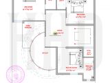 House Plans Round Home Design Modern House Plan with Round Design Element Kerala Home