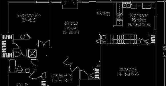 House Plans Under 1400 Square Feet Ranch Style House Plan 2 Beds 2 Baths 1400 Sq Ft Plan