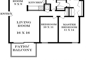 House Plans Under 700 Square Feet 2 Bedroom Floor Plans for 700 Sq Ft House Home Deco Plans
