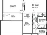 House Plans with 2 Bedrooms In Basement 3 Bedroom House Plans with Garage and Basement Escortsea