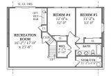 House Plans with 2 Bedrooms In Basement Lakeview 2804 3 Bedrooms and 2 Baths the House Designers