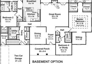 House Plans with 2 Bedrooms In Basement Master Suite Floor Plans Home Plans Design Master