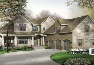 House Plans with 3 Car Garage and Bonus Room House Plan W2659 Detail From Drummondhouseplans Com